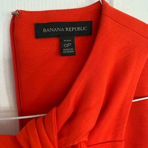 Blood Orange/Red mid length dress!